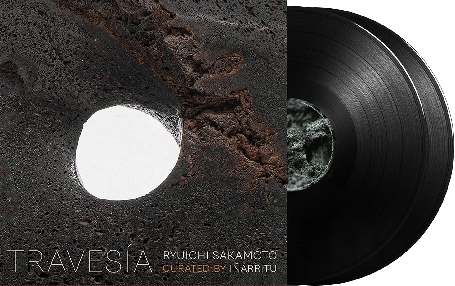 Image of Artwork for Ryuichi Sakamoto's Travesía (2LP)